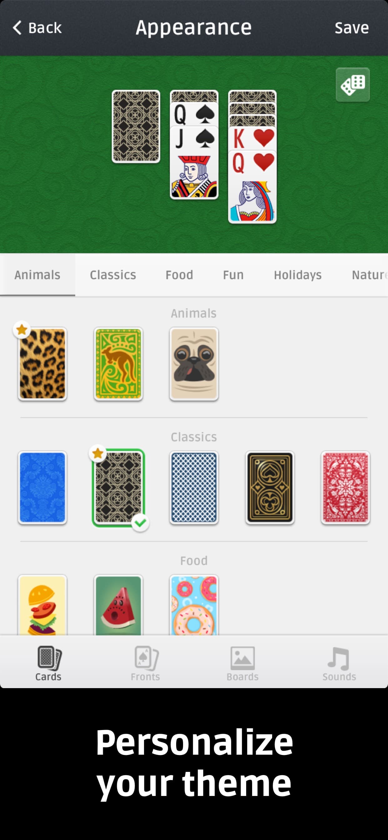 Solitaire ▪ screenshot 3 - screenshot