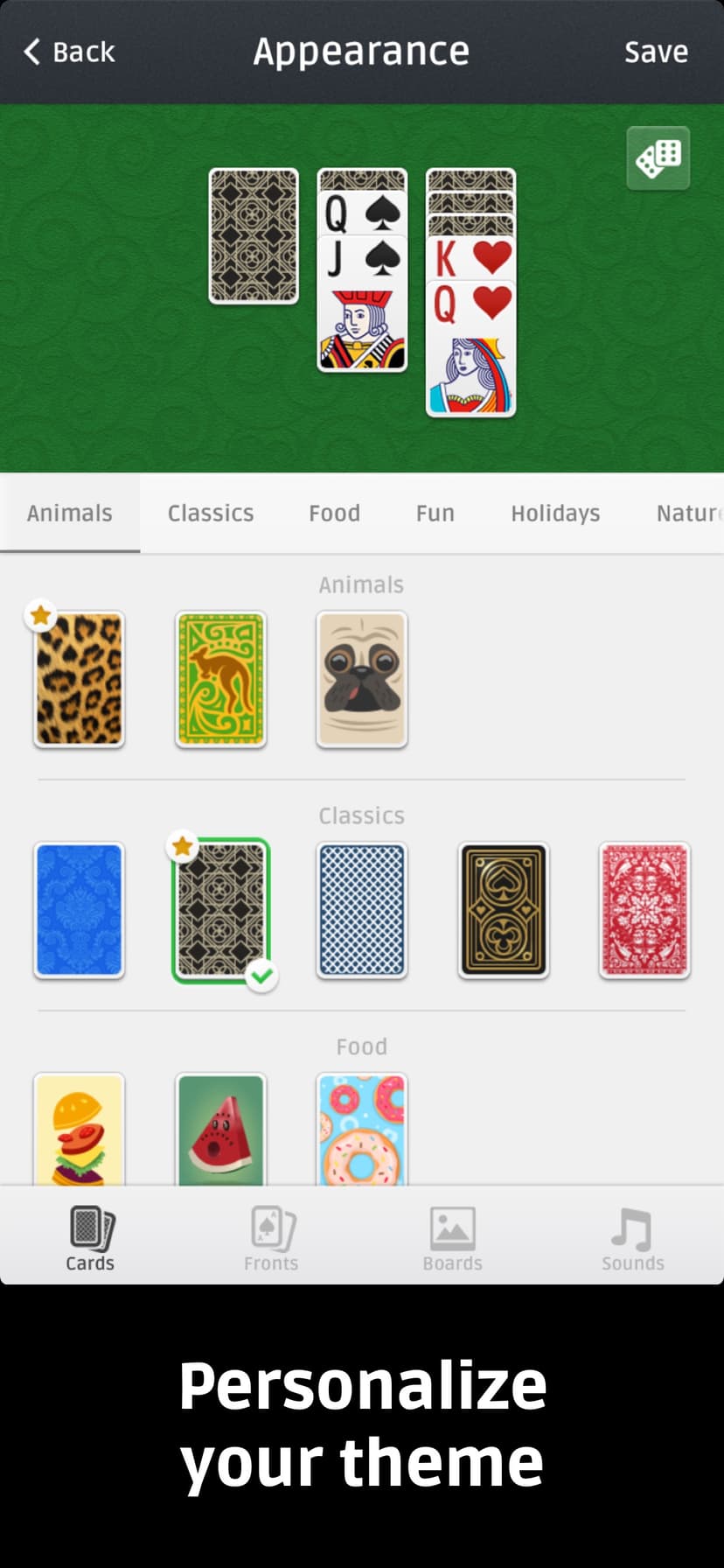 Solitaire ▪ screenshot 3 - screenshot