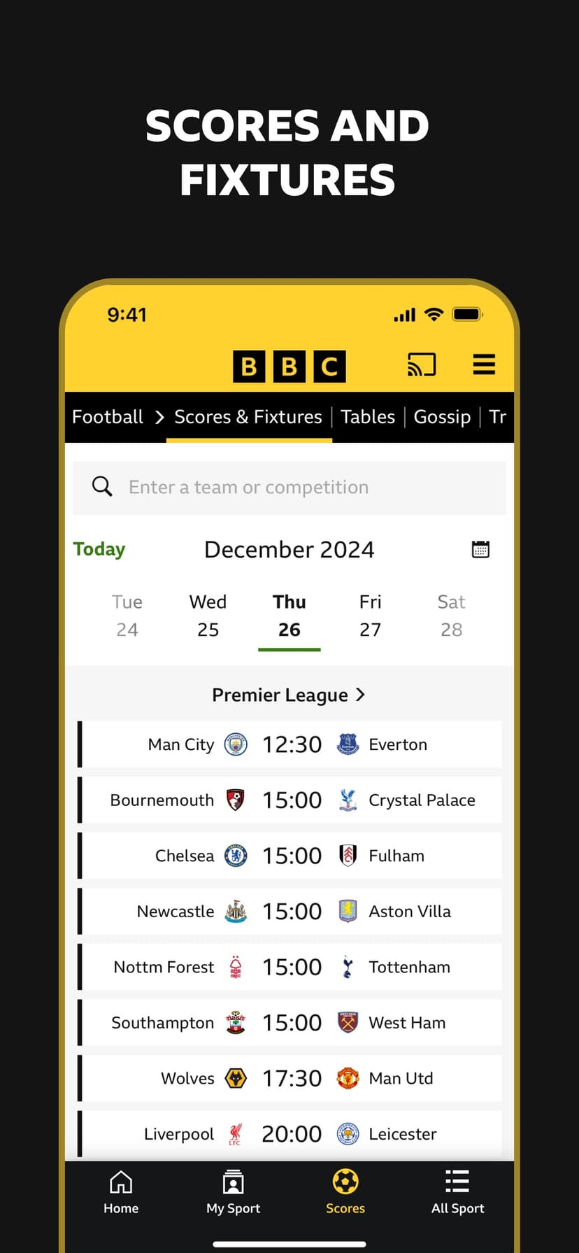 BBC Sport screenshot 4 - screenshot