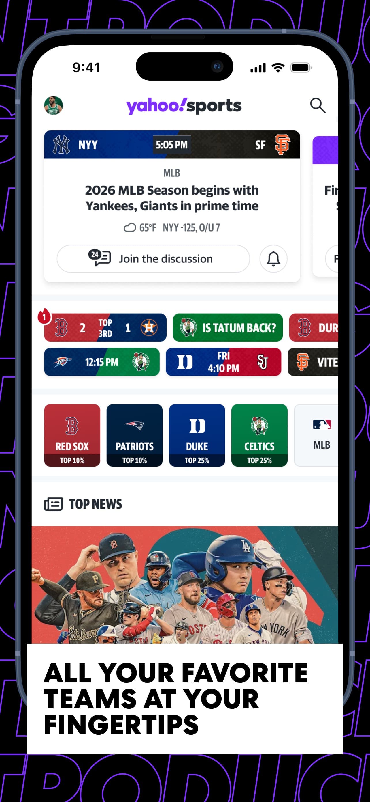 Yahoo Sports: Scores and News screenshot 1 - screenshot