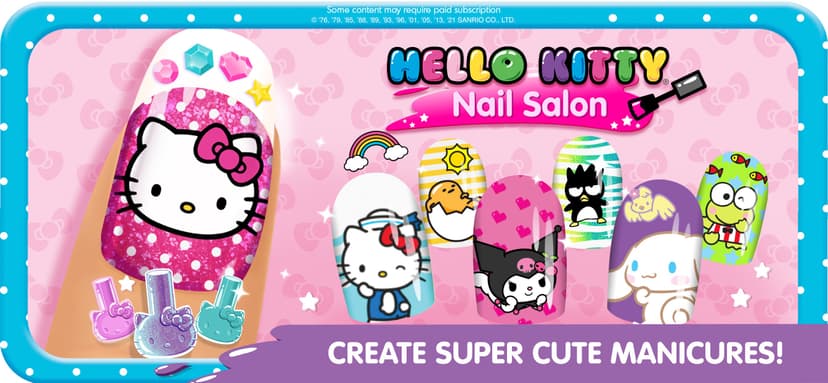 Hello Kitty Nail Salon screenshot 1 - screenshot