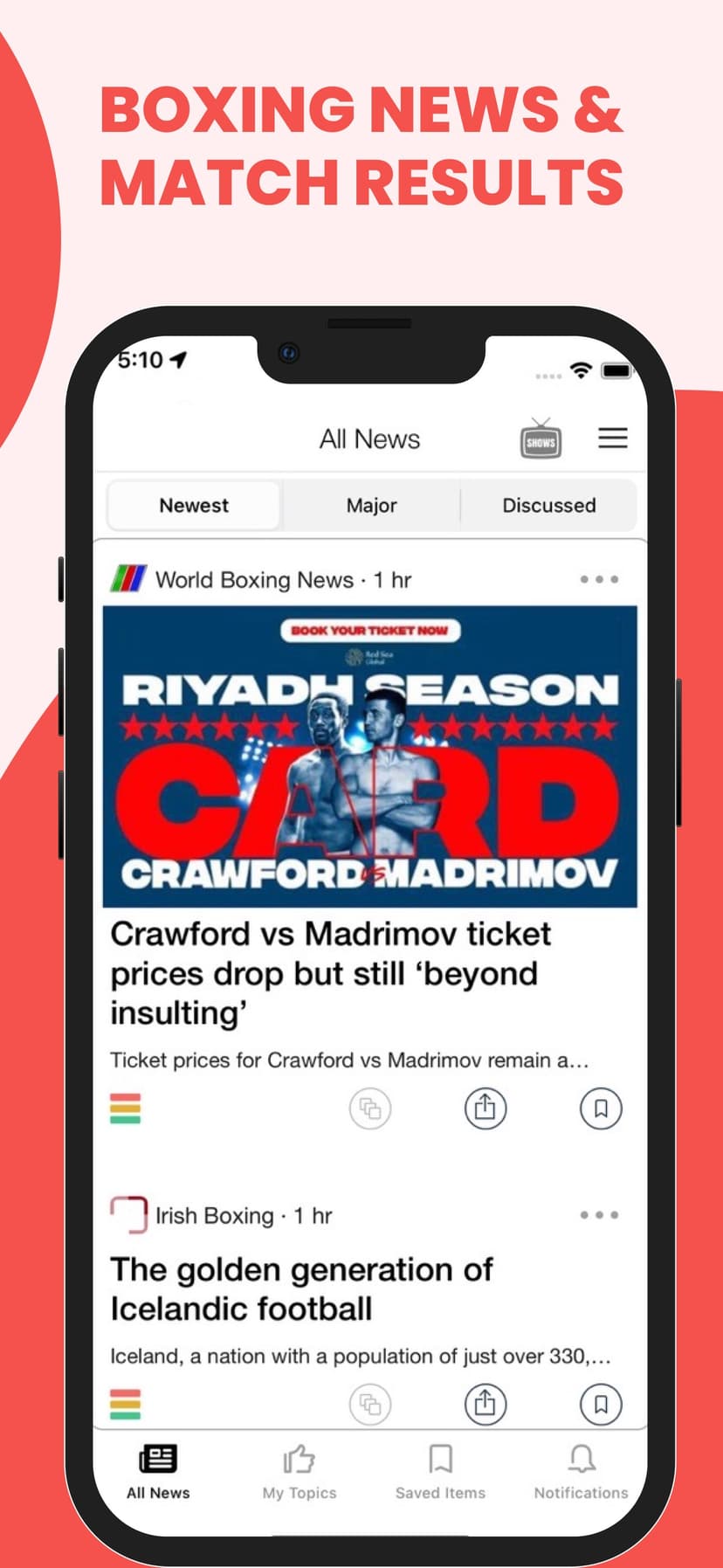 Boxing news: Latest Updates screenshot 1 - screenshot