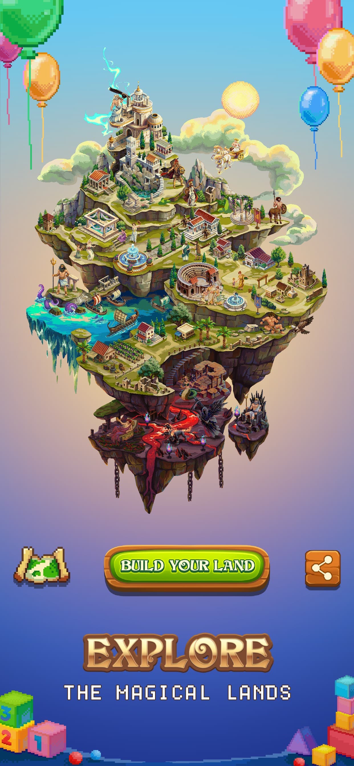 Pixel Isle: Coloring Sandbox screenshot 3 - screenshot