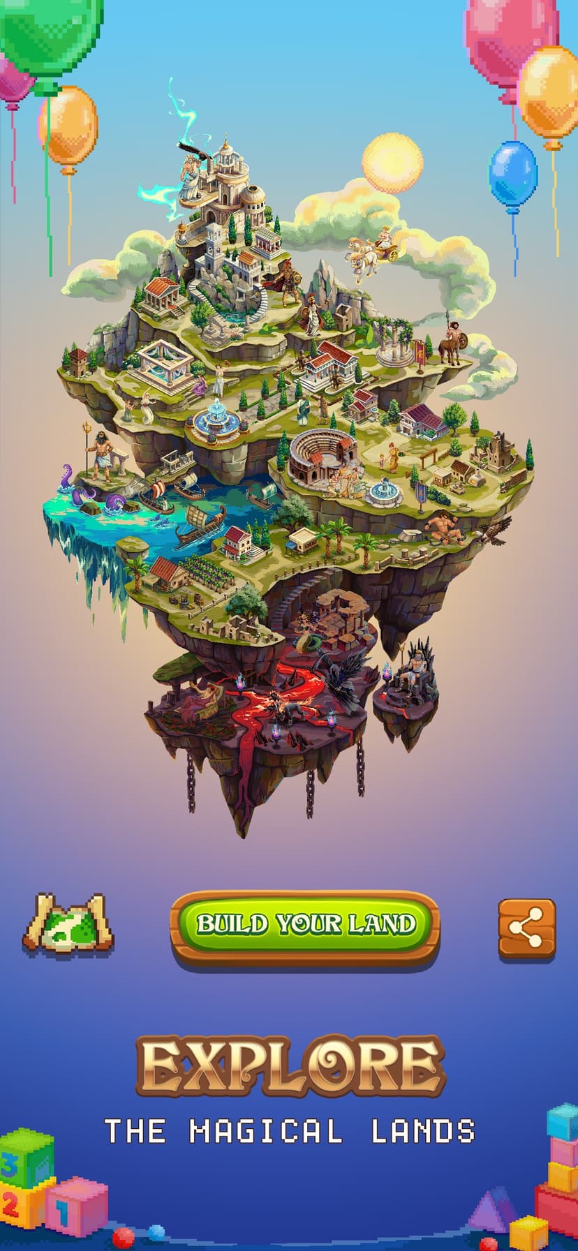 Pixel Isle: Coloring Sandbox screenshot 3 - screenshot