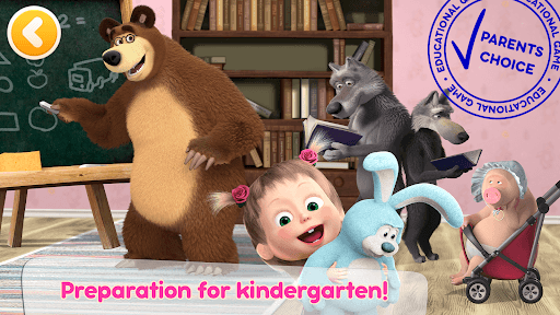 Masha and the Bear: Baby Game screenshot 1 - screenshot