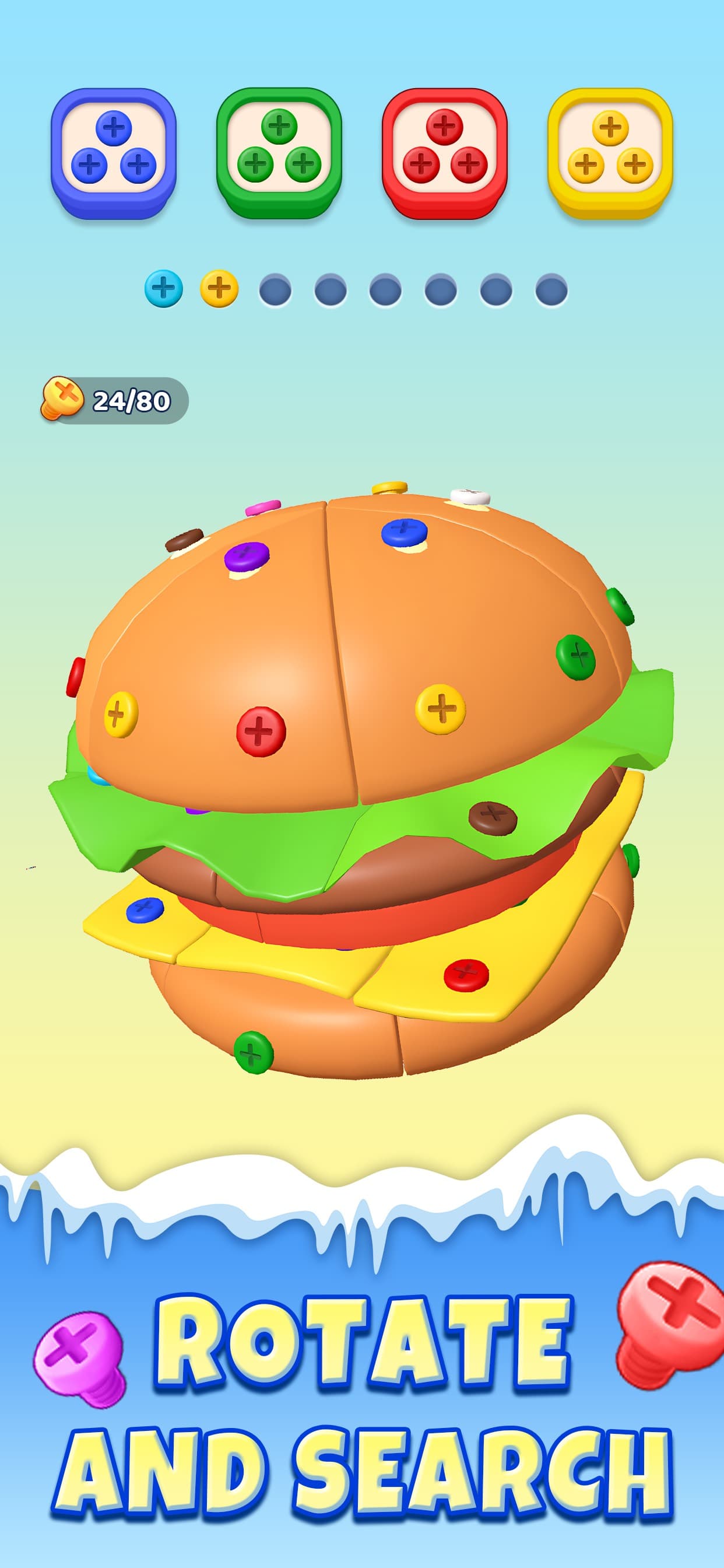 Unscrew Frenzy 3D screenshot 3 - screenshot