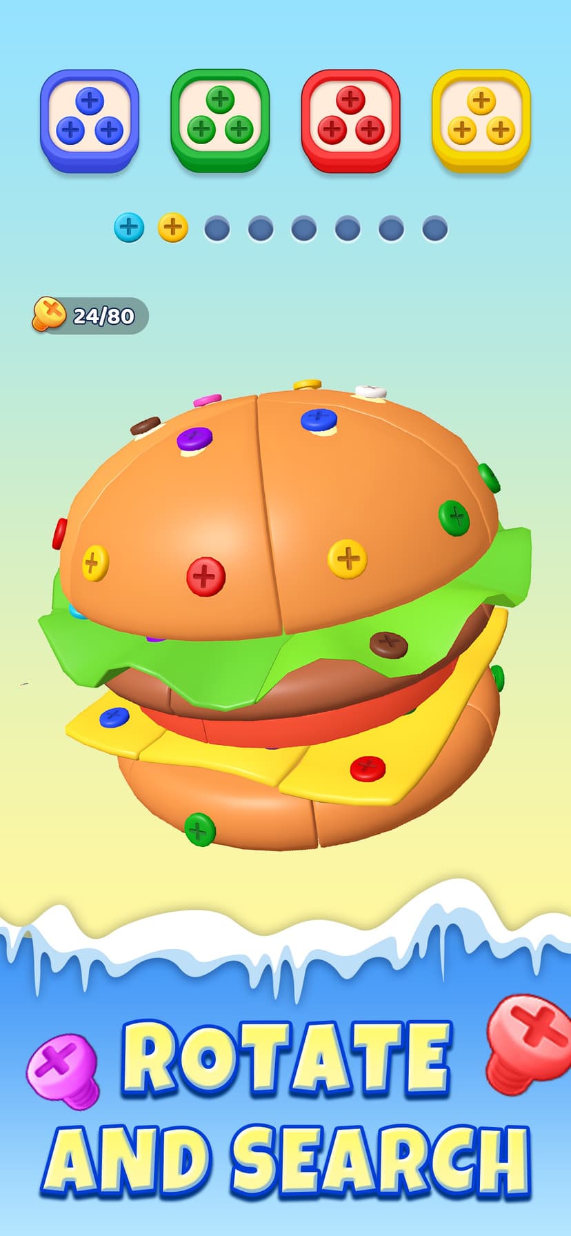 Unscrew Frenzy 3D screenshot 3 - screenshot