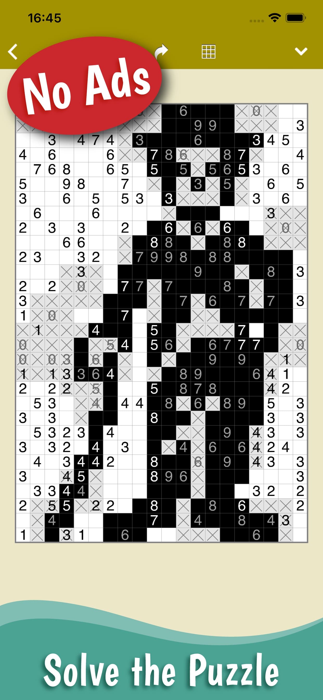 Fill-a-Pix: Minesweeper Puzzle screenshot 1 - screenshot