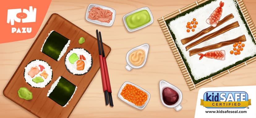 Sushi Maker Kids Cooking Games screenshot 4 - screenshot
