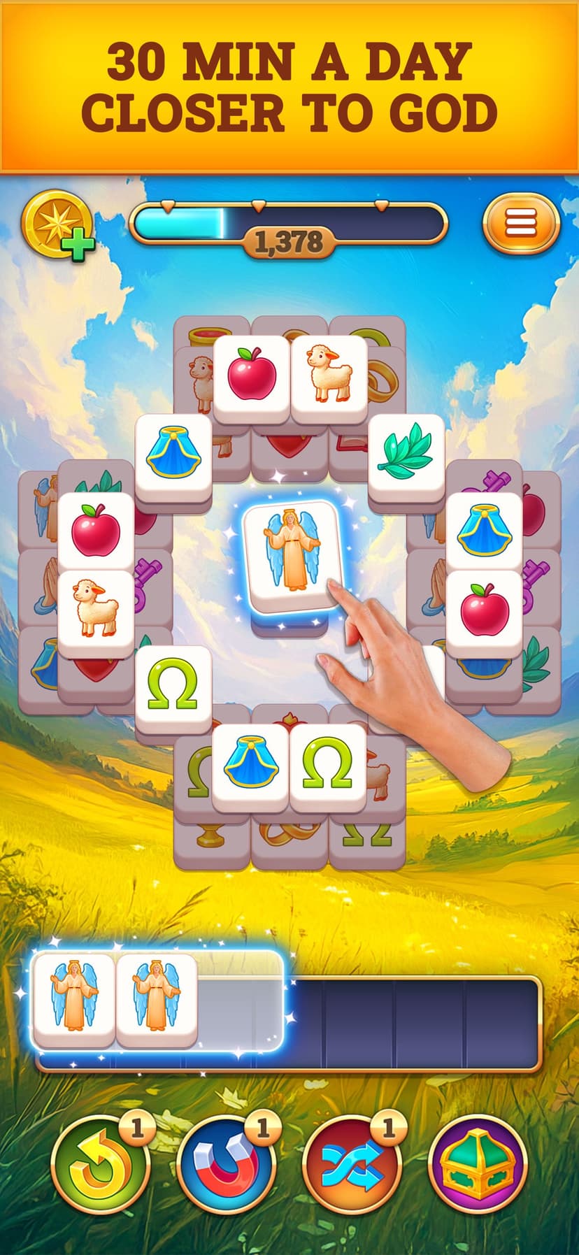 Bible Tiles - Christian Puzzle screenshot 2 - screenshot