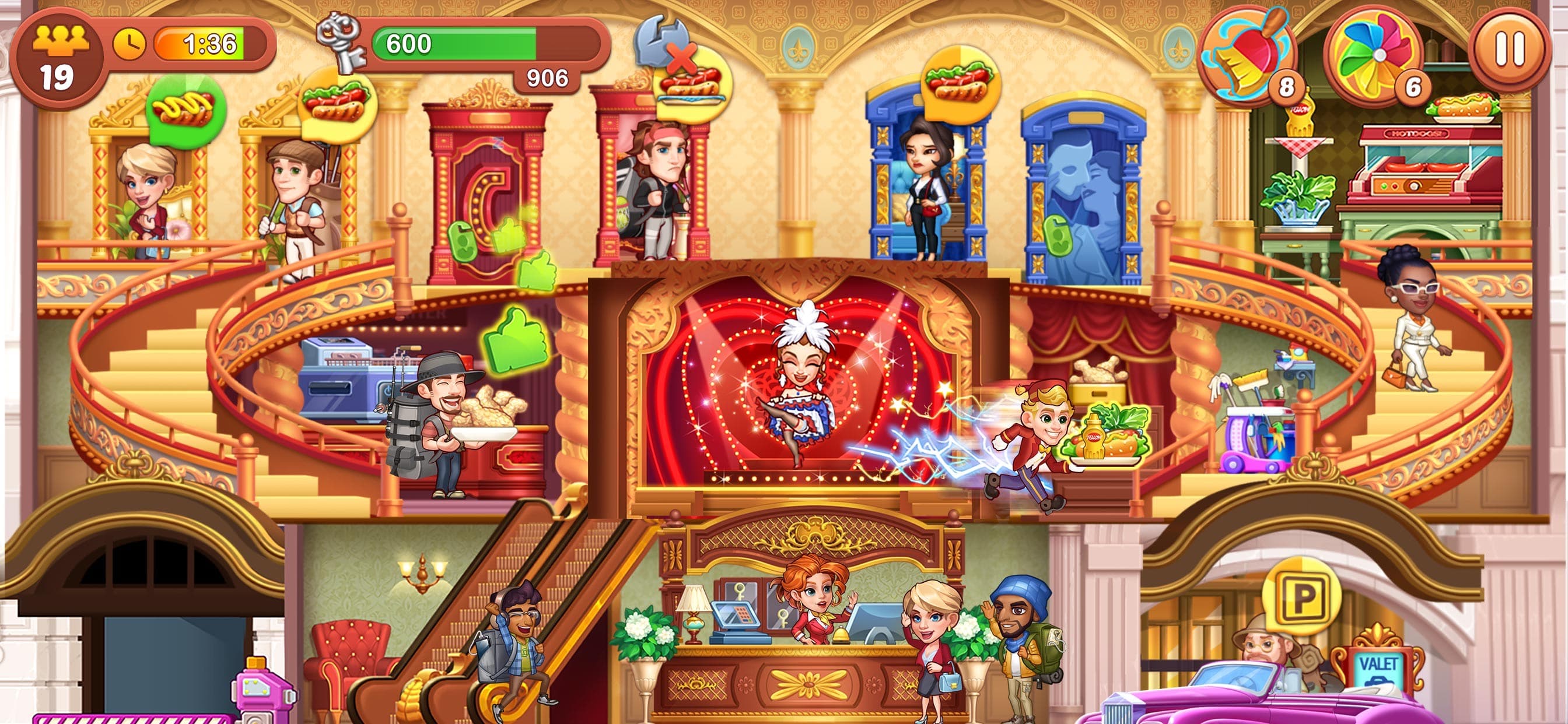 Hotel Fever: Doorman Mania screenshot 2 - screenshot