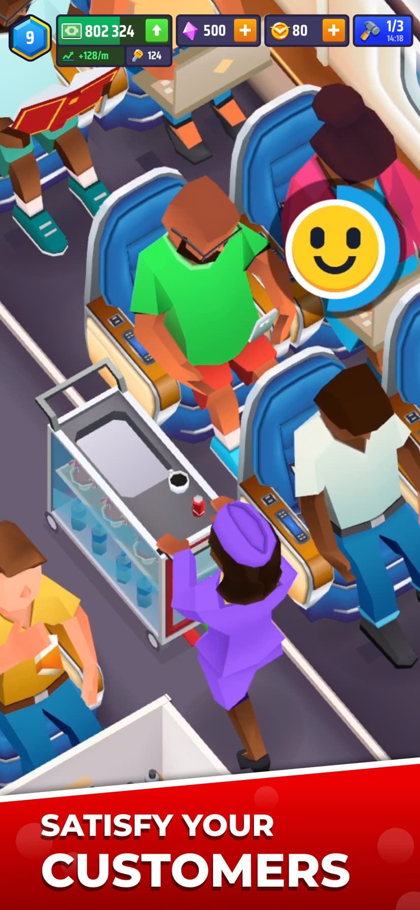 Idle Airplane Inc. Tycoon screenshot 4 - screenshot