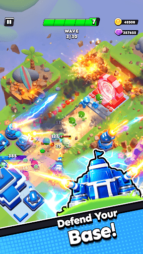 Pocket Forts Defense TD screenshot 1 - screenshot