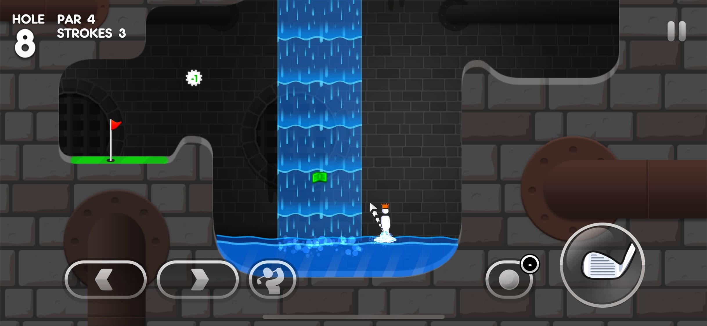 Super Stickman Golf 3 screenshot 1 - screenshot