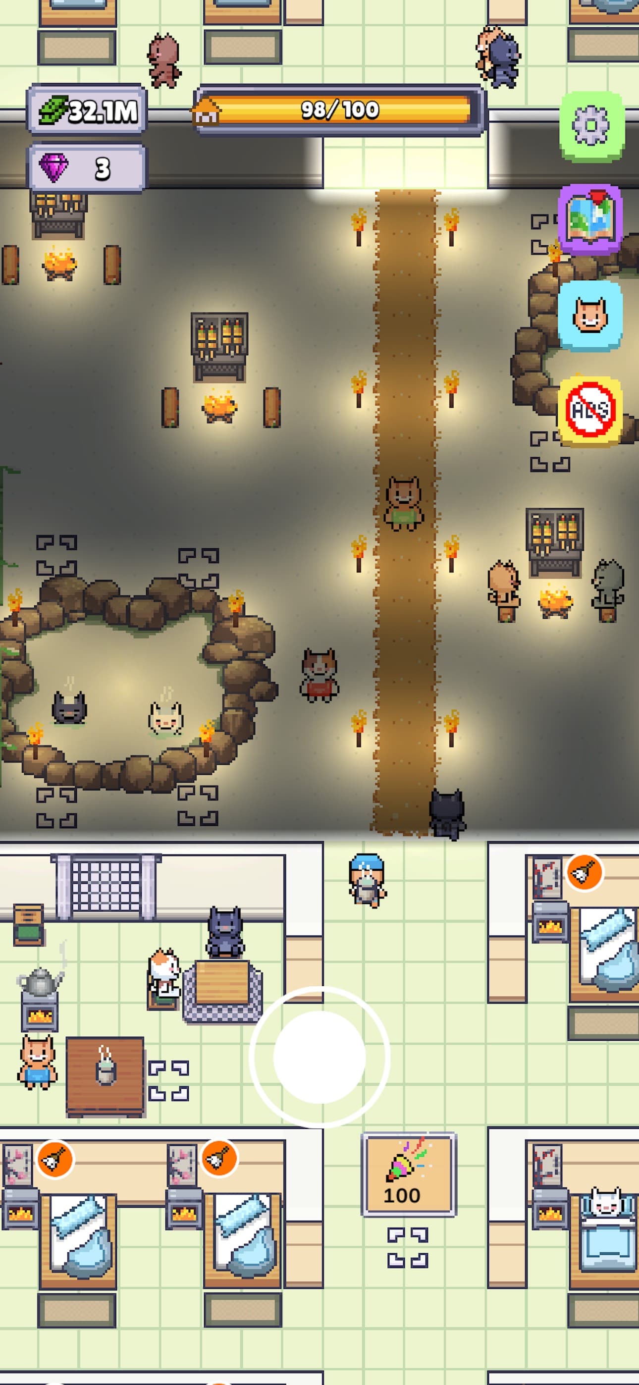 Cat Hotel: The Tycoon screenshot 2 - screenshot