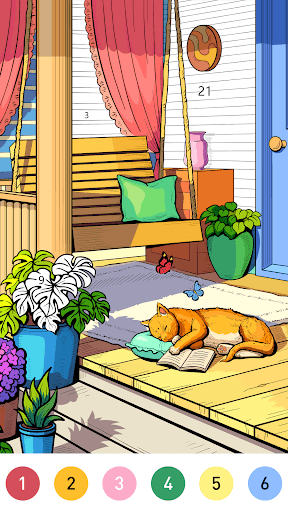 Dream Home Coloring book screenshot 2 - screenshot