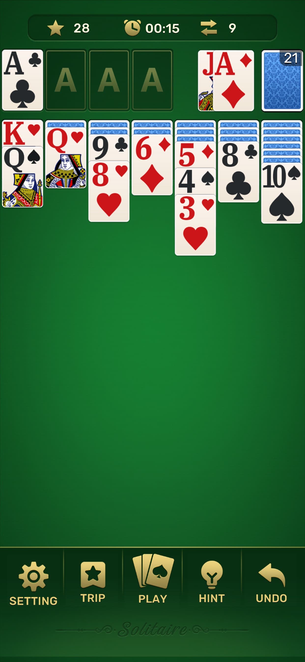 Classic Solitaire:Brain Games screenshot 4 - screenshot