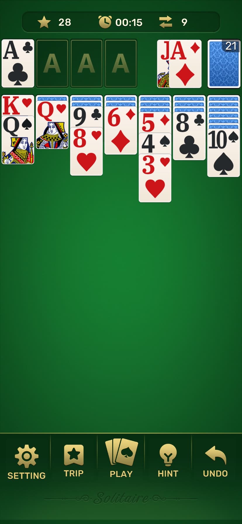 Classic Solitaire:Brain Games screenshot 4 - screenshot