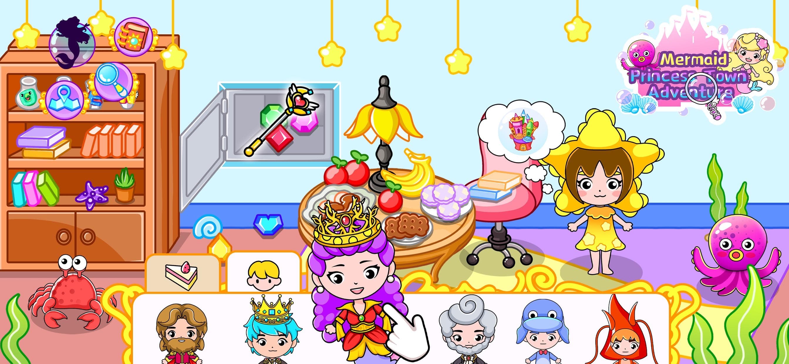 Mermaid Princess Town Design screenshot 1 - screenshot