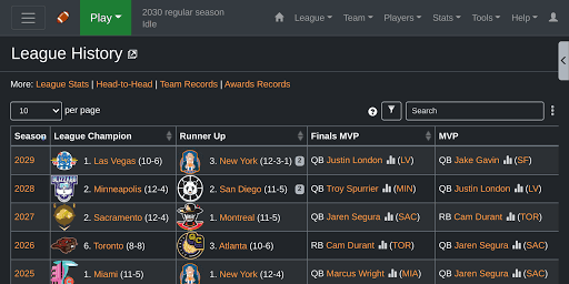 Football GM screenshot 3 - screenshot