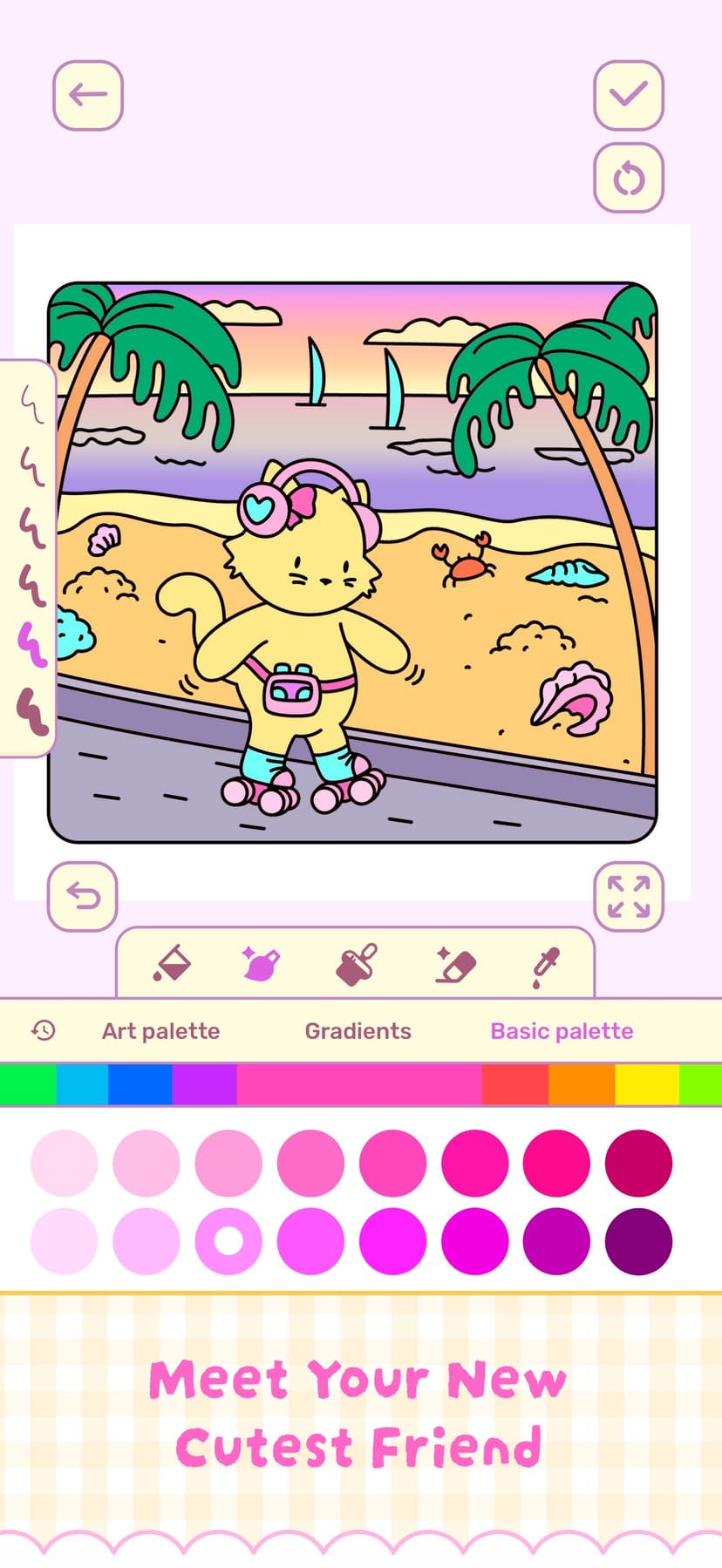 My Cute Friends: Coloring Book screenshot 3 - screenshot
