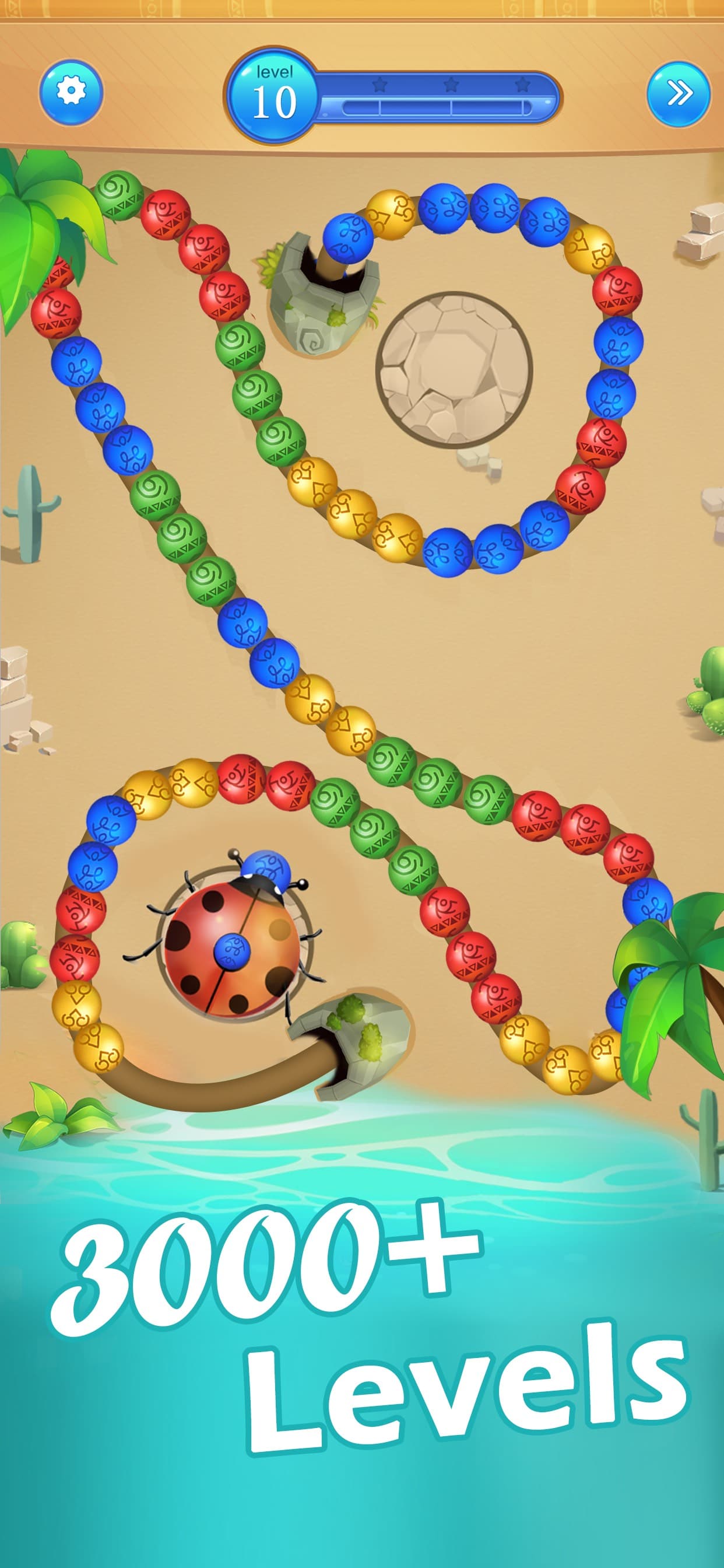 Marble Shooter:Zumba Classic screenshot 2 - screenshot