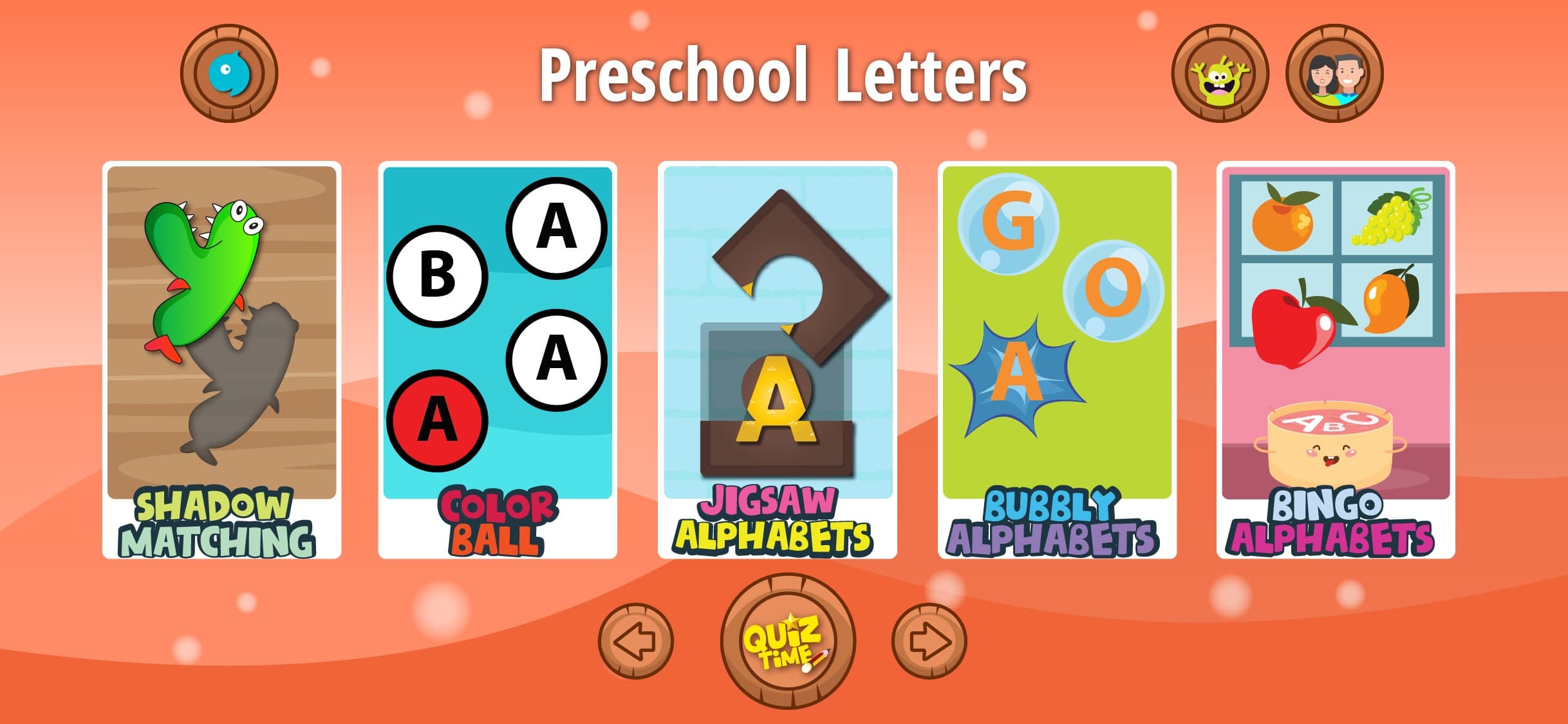 Kids Preschool Learn Letters screenshot 1 - screenshot