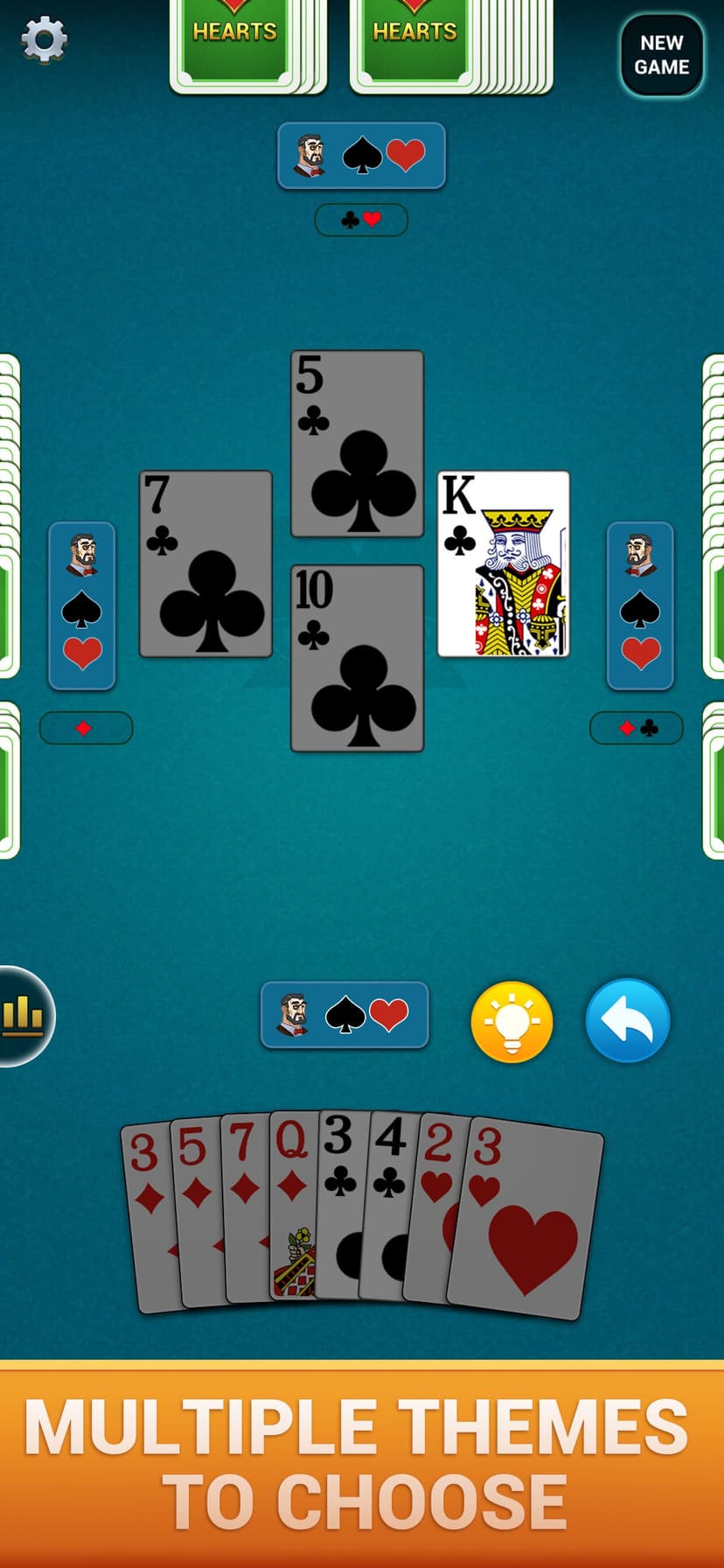 Hearts : Deluxe Card Game screenshot 3 - screenshot