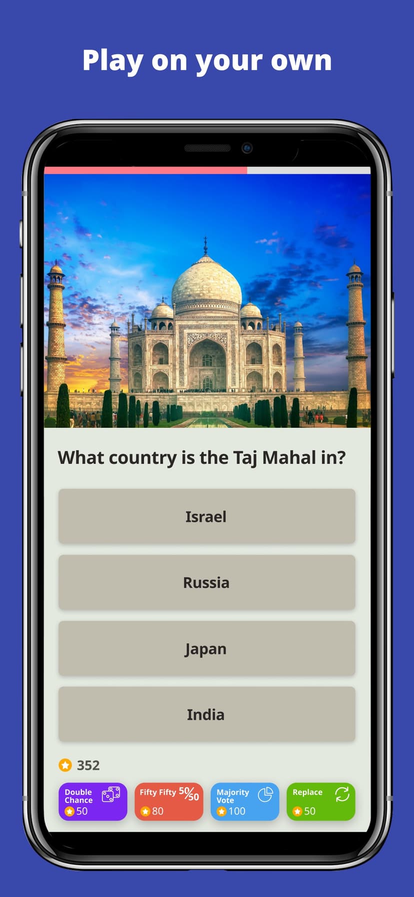 QuizzLand. Quiz & Trivia game screenshot 2 - screenshot