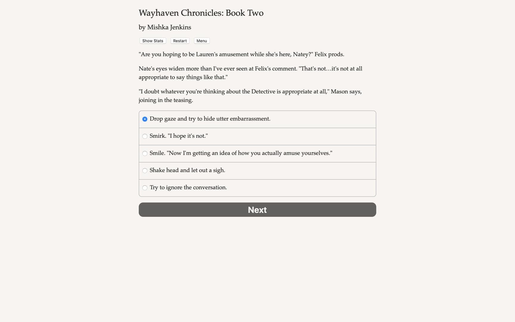 Null - screenshot