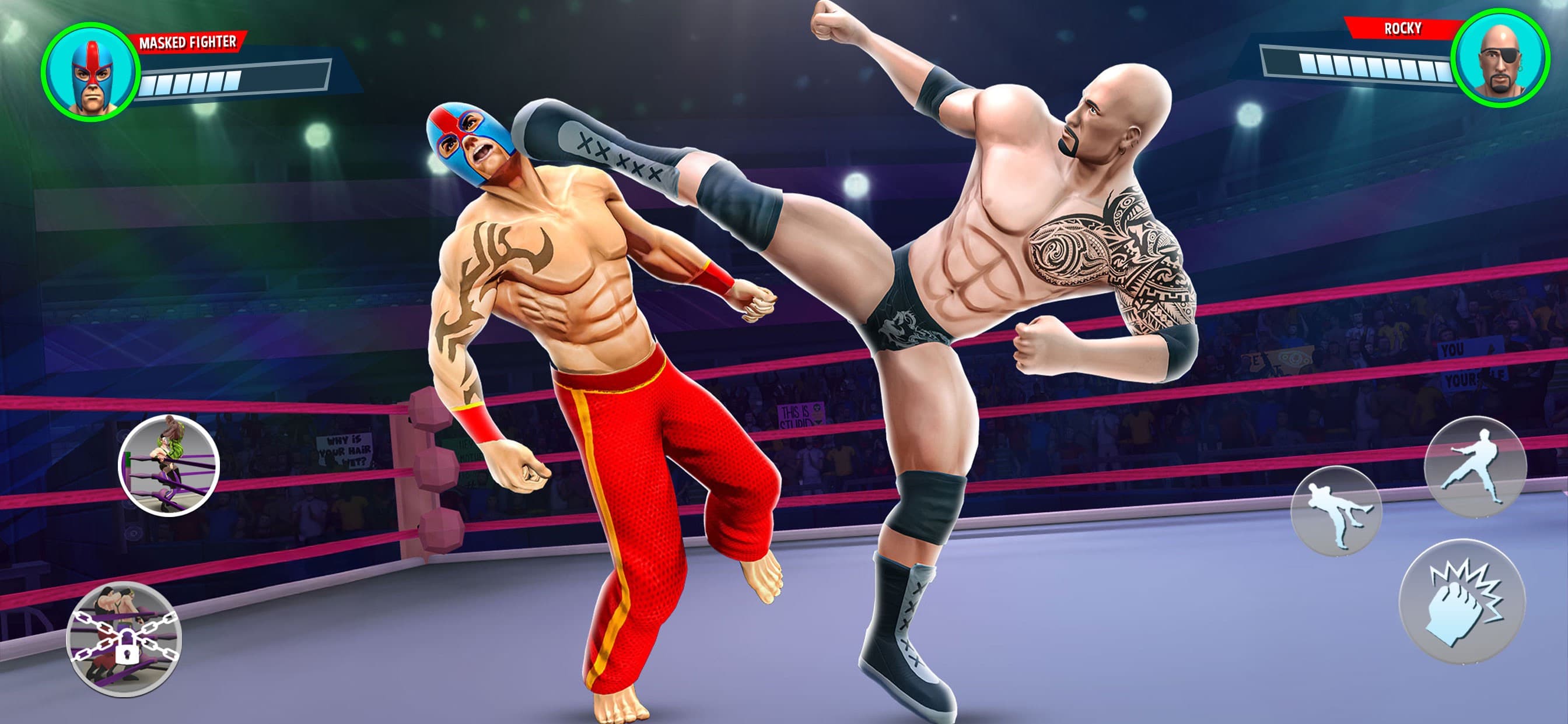 Wrestling Game: Ring Battle screenshot 4 - screenshot