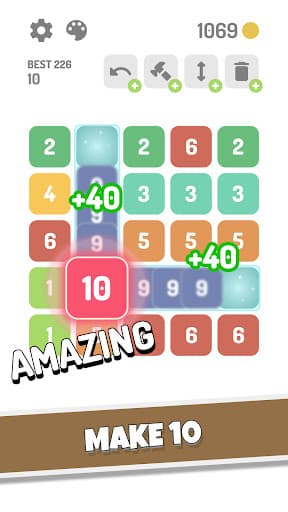 Make 10 - Block Puzzle screenshot 1 - screenshot