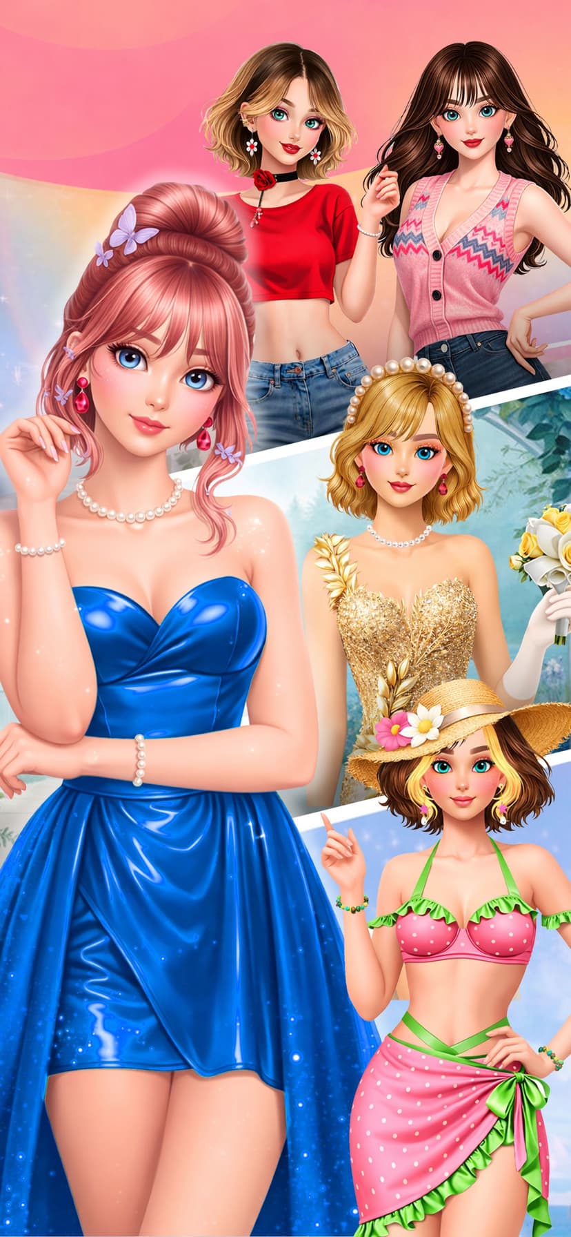 Fashion Games-Makeup, Dress Up screenshot 8 - screenshot
