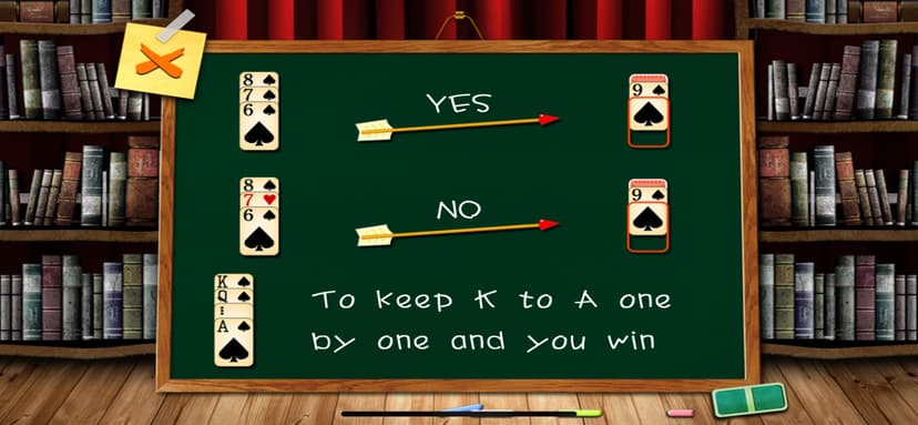 Classic Spider Solitaire HD screenshot 2 - screenshot