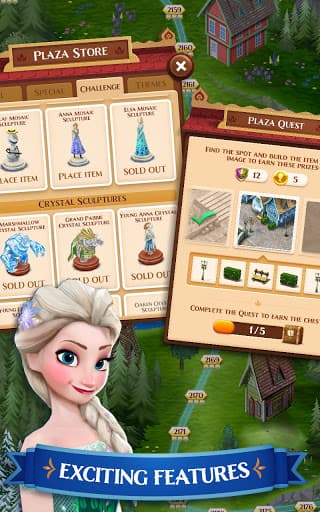 Disney Frozen Free Fall Games screenshot 2 - screenshot