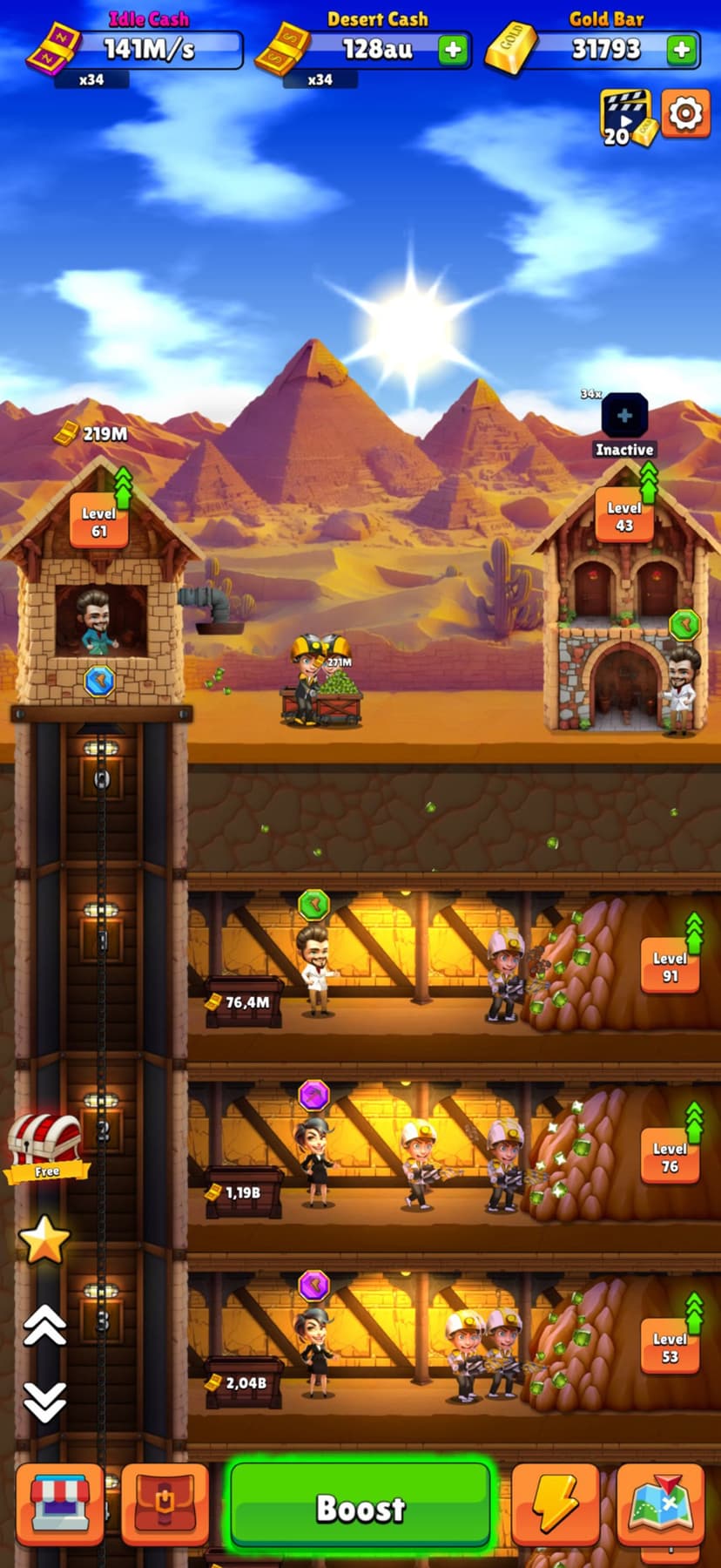 Idle Mining Company: Tycoon screenshot 3 - screenshot