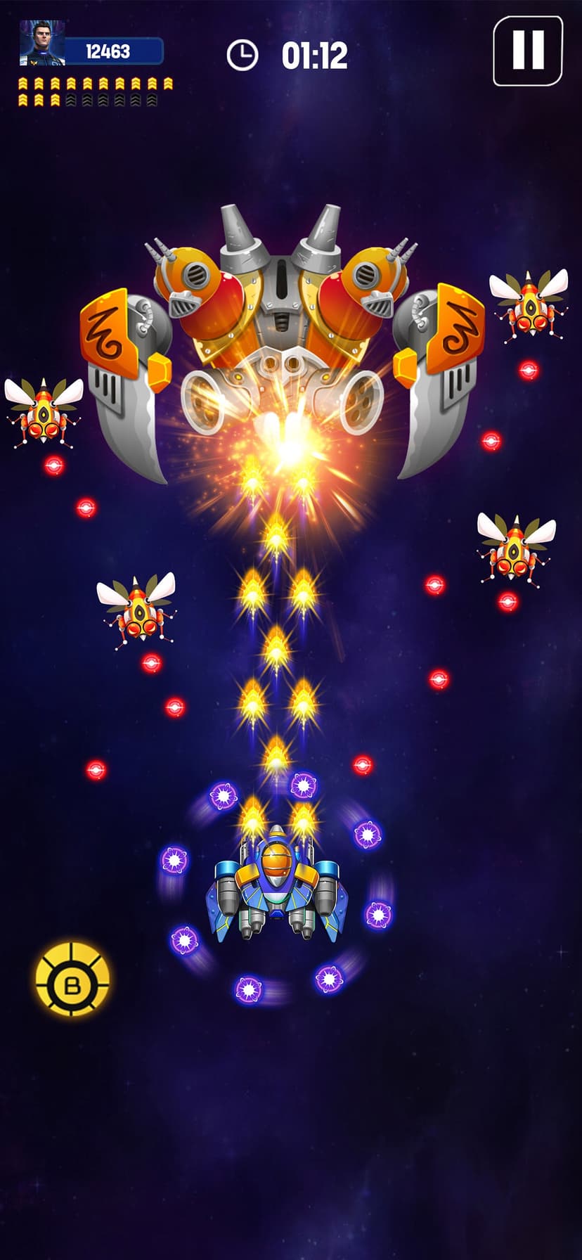 Galaxy Attack: Space Shooter screenshot 1 - screenshot