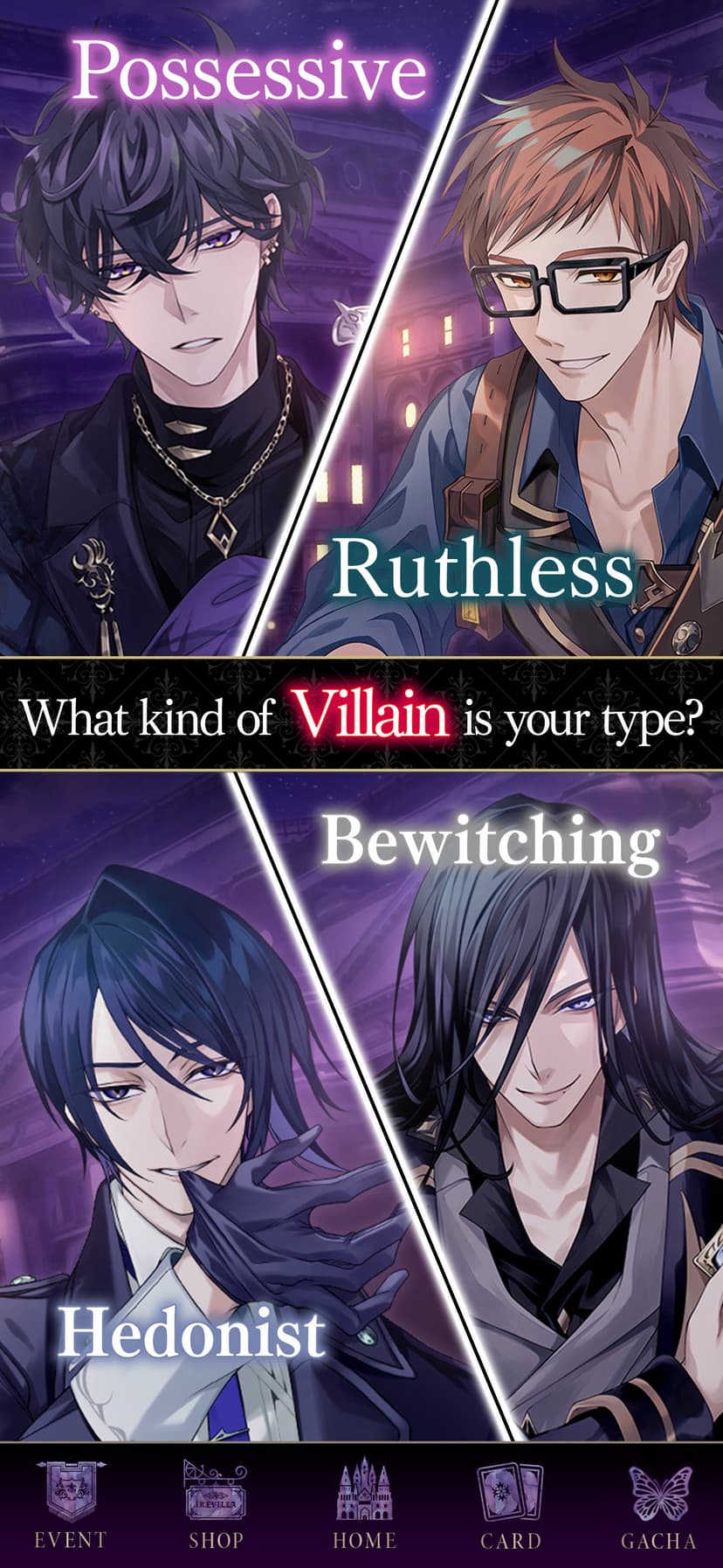 Ikemen Villains Otome Game screenshot 5 - screenshot