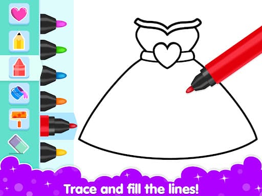 Coloring and Drawing For Girls screenshot 11 - screenshot