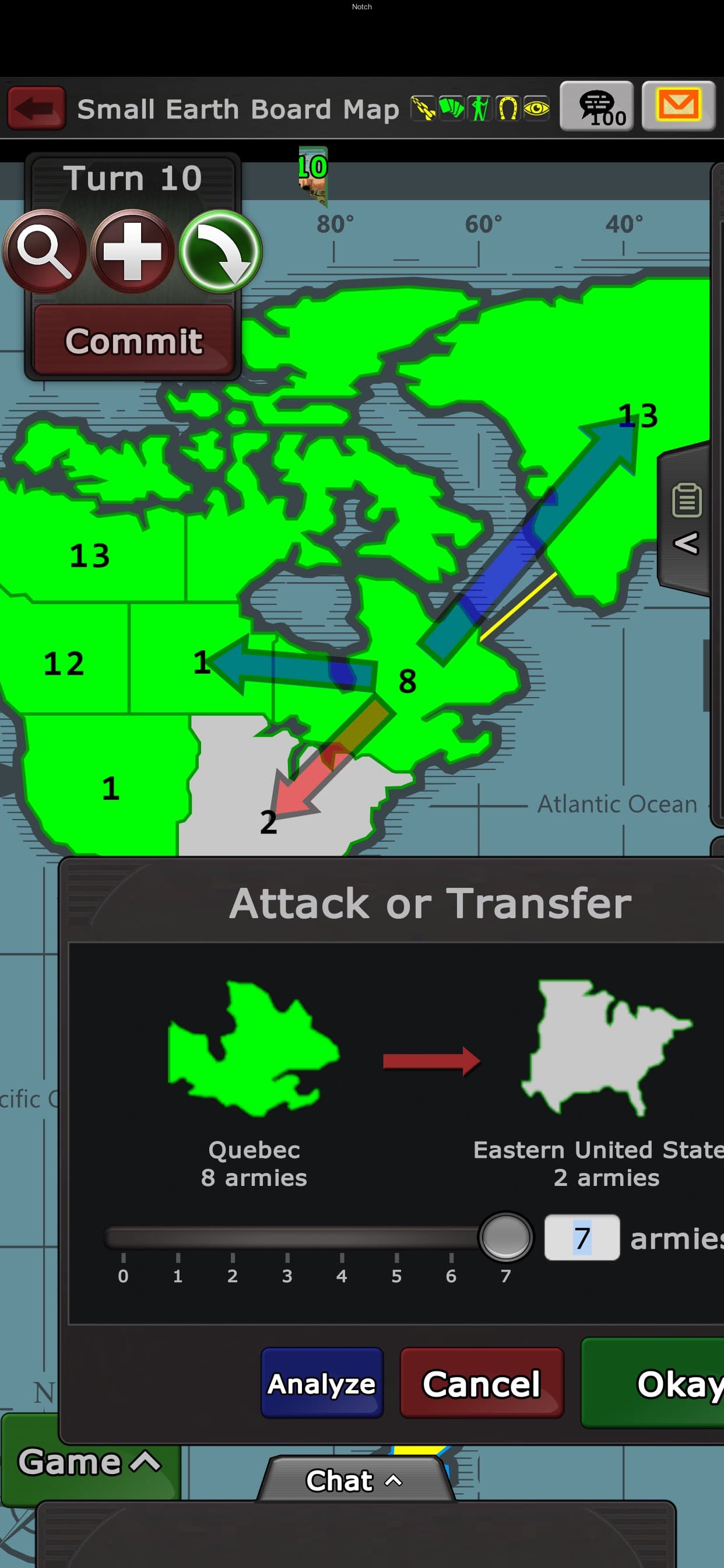 Warzone - turn based strategy screenshot 1 - screenshot