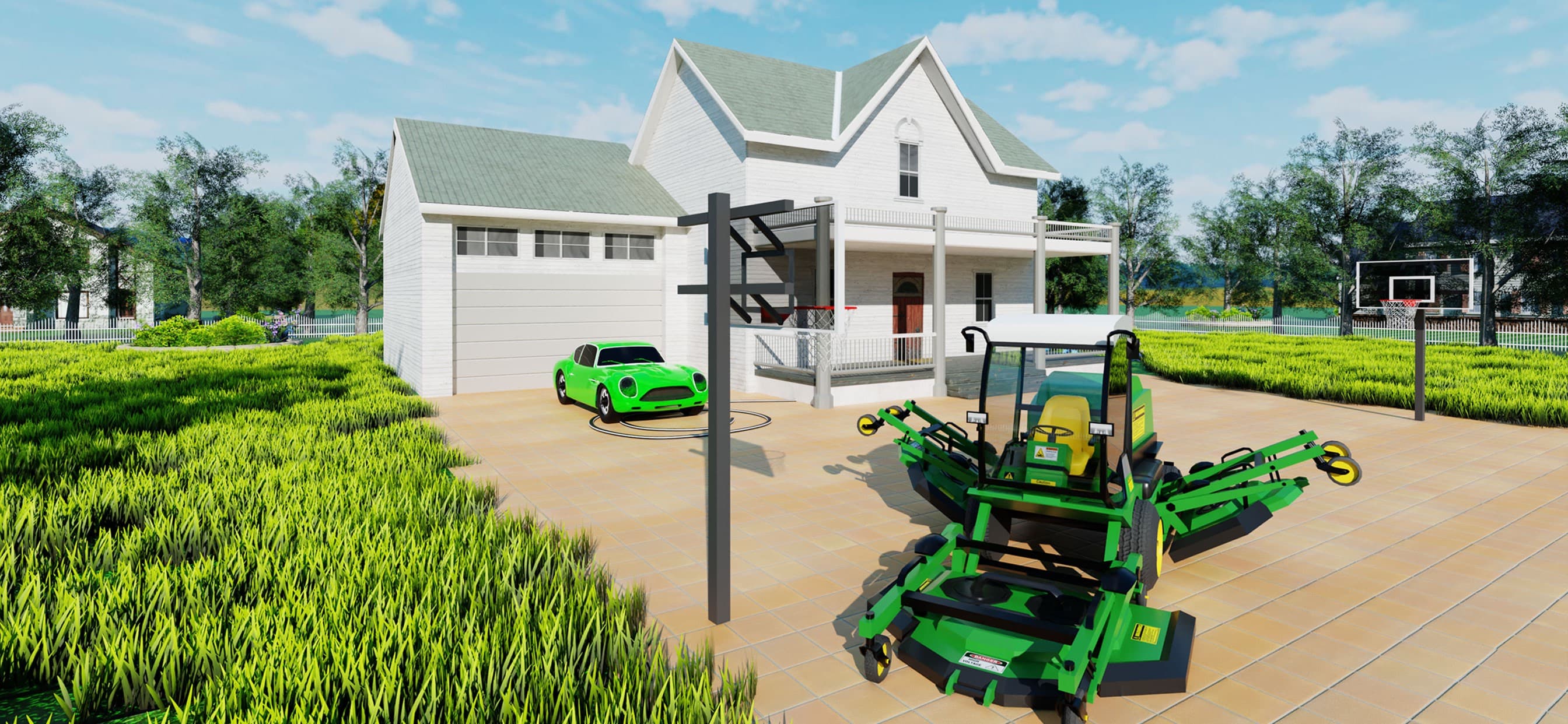 Grass Cutting Game screenshot 2 - screenshot