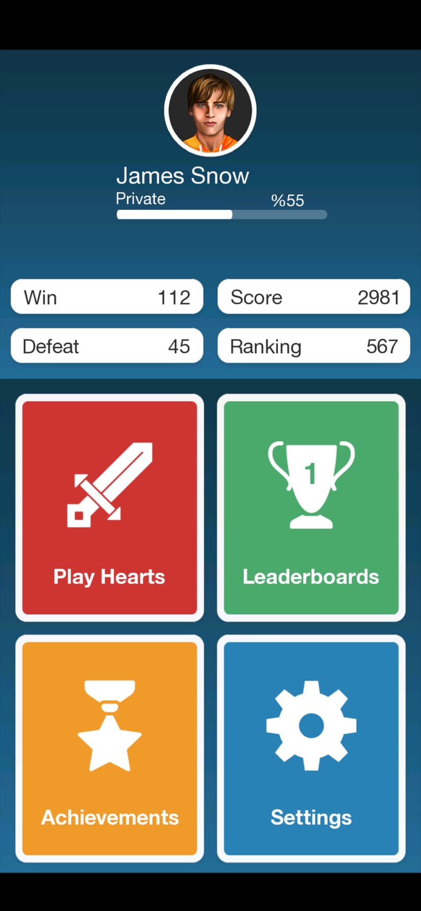 Hearts - Card Game screenshot 2 - screenshot