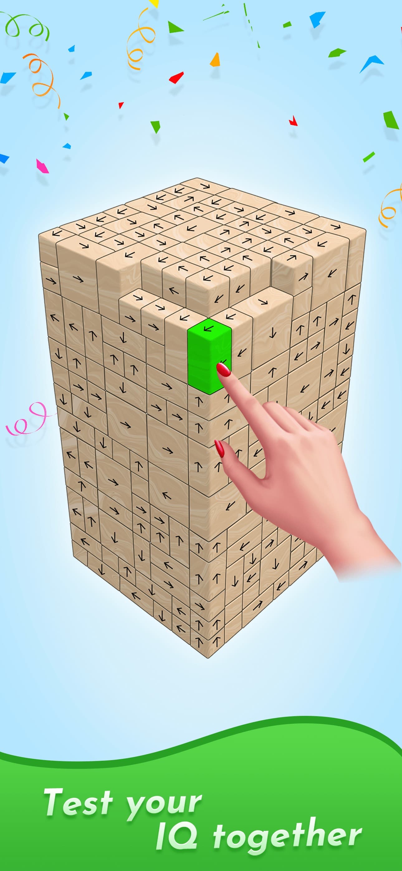 Tap Away 3D:Block Cube Puzzle screenshot 1 - screenshot