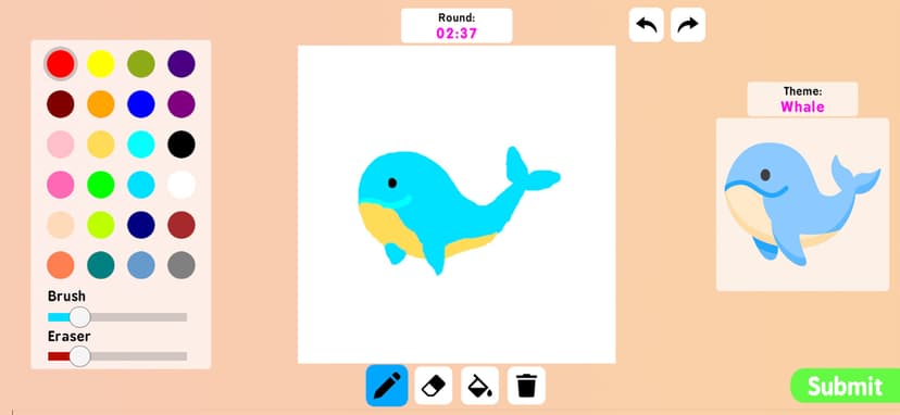 Coloring book paint drawing screenshot 1 - screenshot