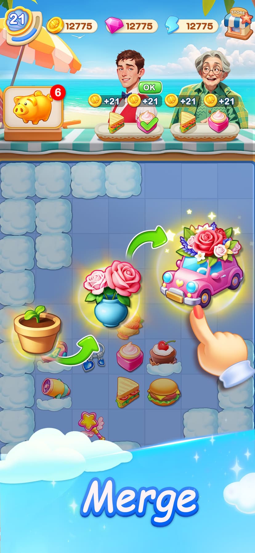 Merge Fashion: Romance Story screenshot 5 - screenshot