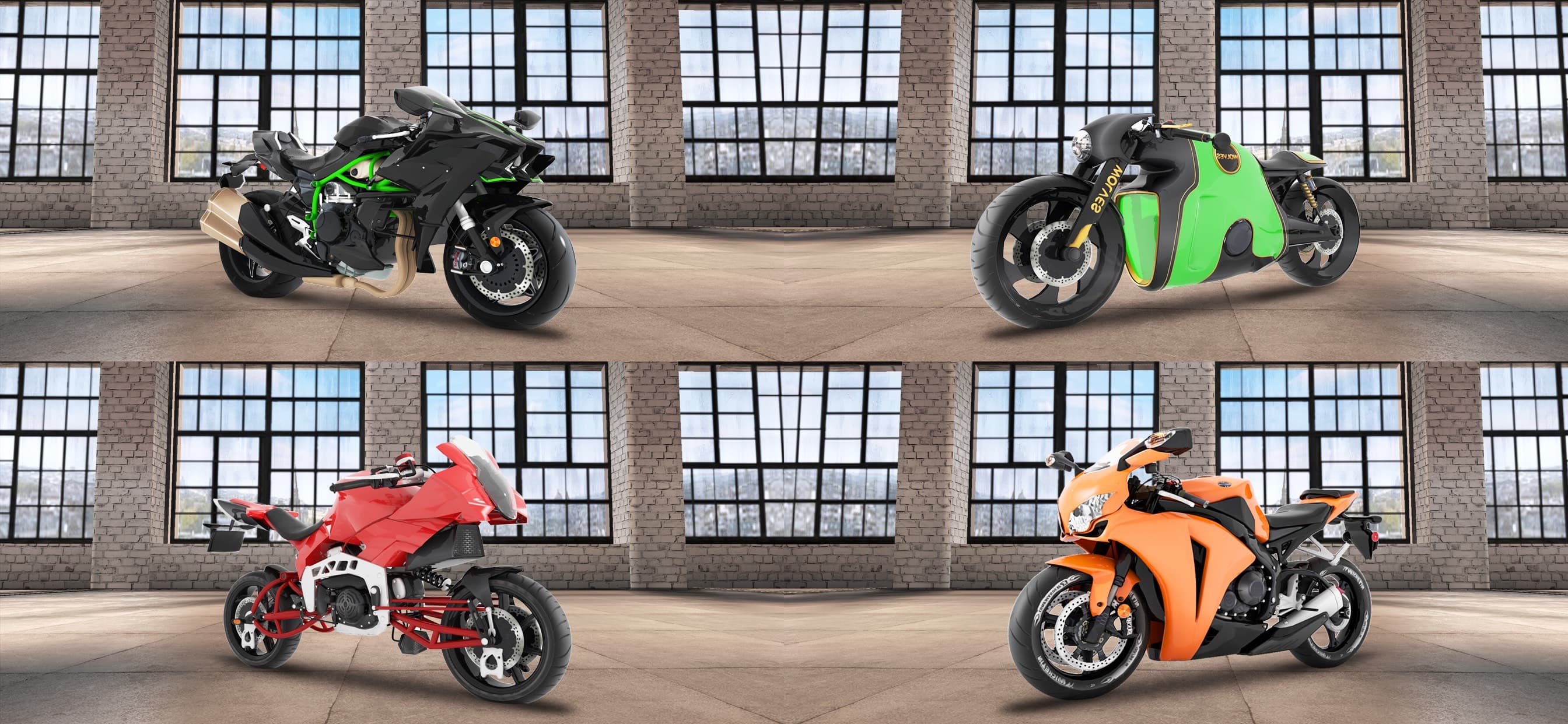 Motor Bike: Xtreme Races screenshot 1 - screenshot