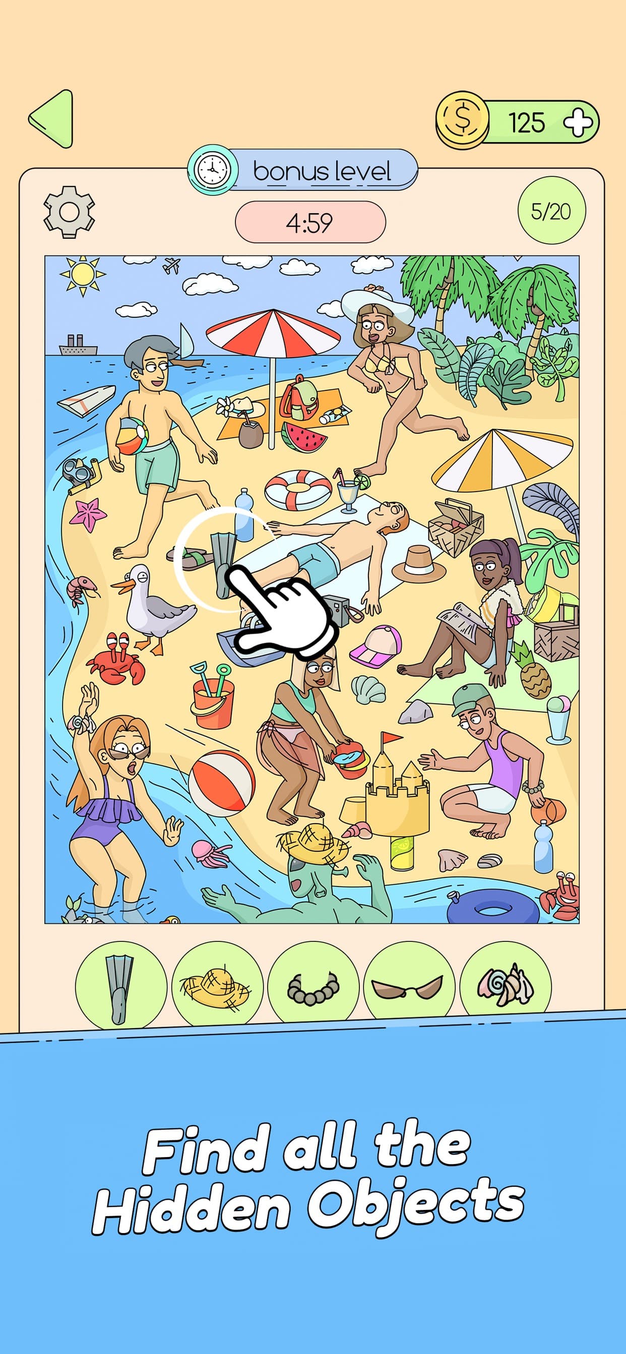 Find & Tap : Hidden Objects screenshot 1 - screenshot