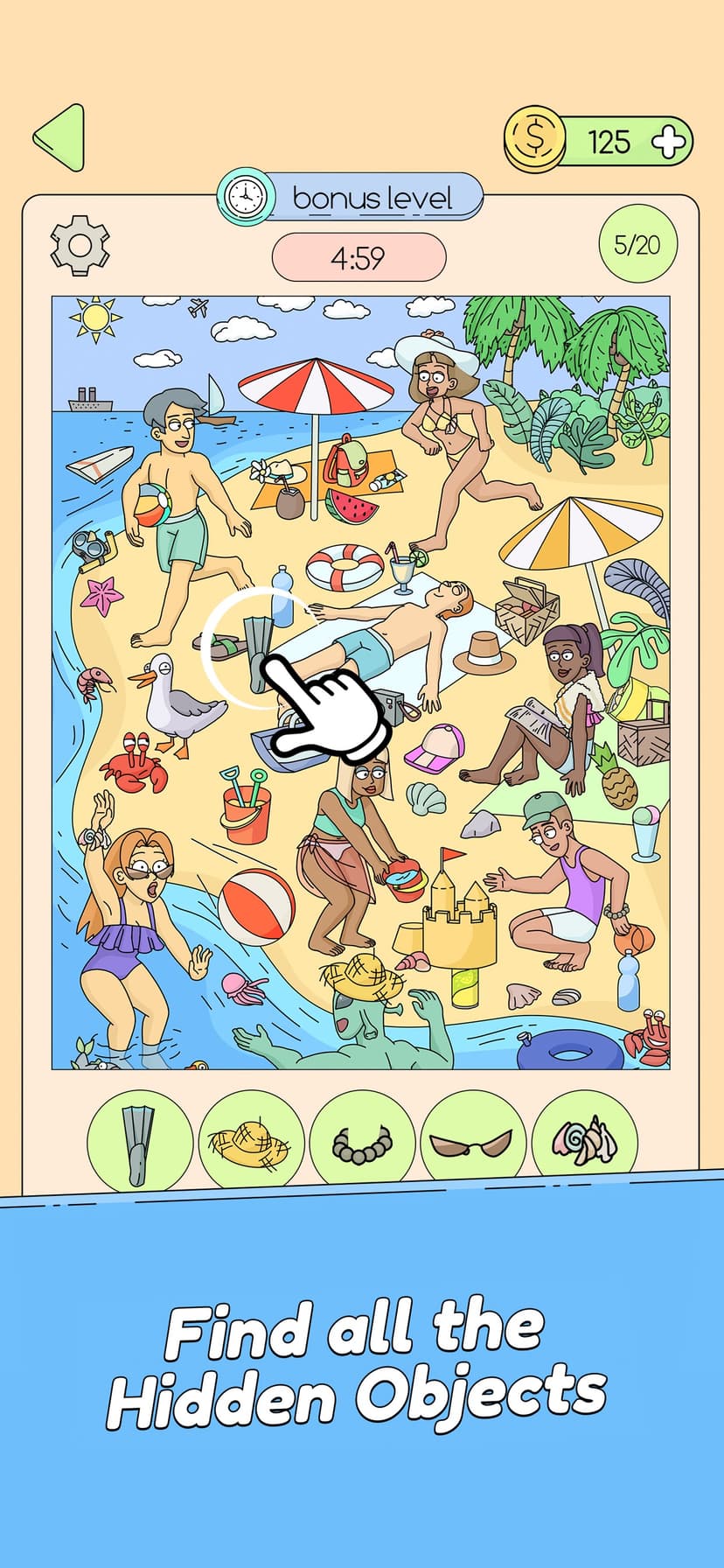 Find & Tap : Hidden Objects screenshot 1 - screenshot