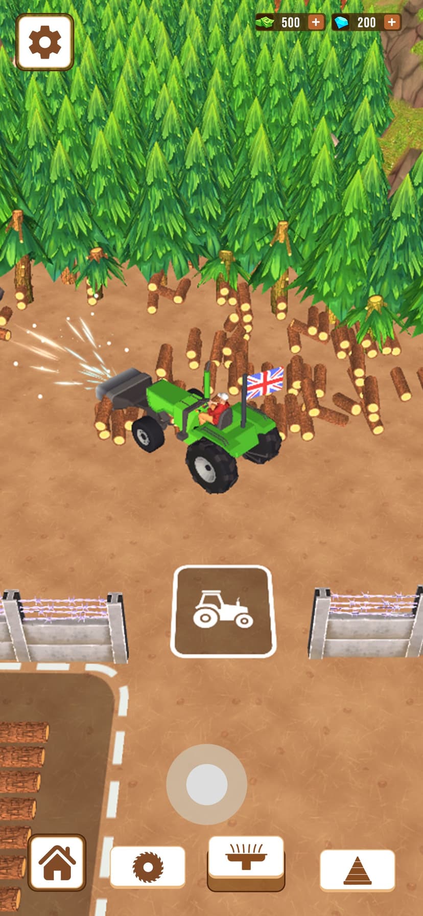 Lumber Valley: Idle Chopping screenshot 1 - screenshot