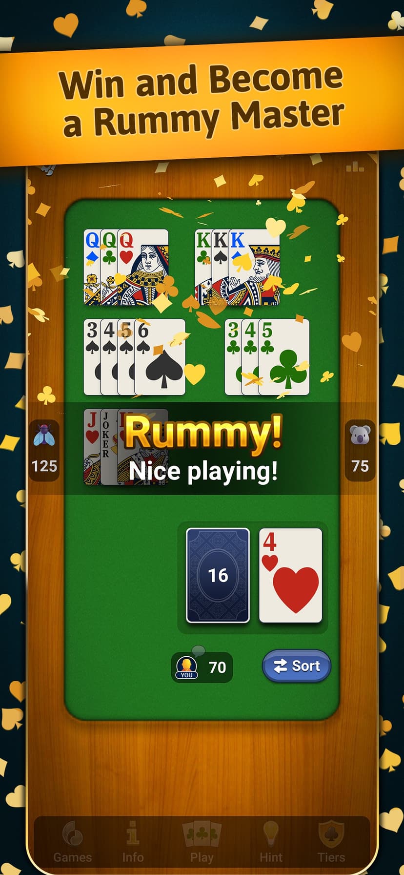 Rummy – Classic Card Game screenshot 1 - screenshot